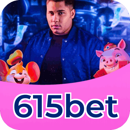 Passo a passo visual mostrando processo de download e instalação do aplicativo 615bet
